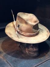 Load image into Gallery viewer, Vintage Rare Custom cowboy hat " ROCKIN'TRASH"