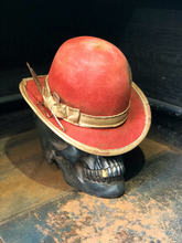 Load image into Gallery viewer, Vintage rare custom hat “Red eye from Paris to Hawaii “