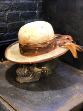 Load image into Gallery viewer, VINTAGE RARE custom hat “ THe Winged RIder who smoked tighter “