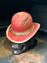 Load image into Gallery viewer, Vintage rare custom hat “Red eye from Paris to Hawaii “