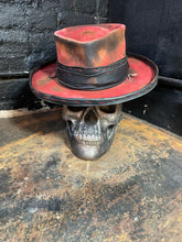 Load image into Gallery viewer, Vintage Rare Custom Hat ," Into the rock through walls of red dreams"