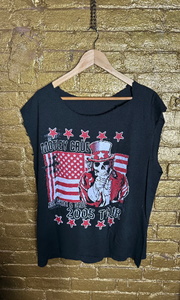 Unisex Rock & Roll Motley Crue custom vintage tee / T-shirt