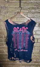 Load image into Gallery viewer, Unisex Rock &amp; Roll AC DC custom vintage tee / T-shirt
