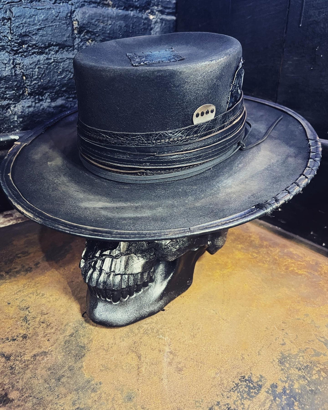 Vintage Rare Custom Hat , “QUEEN OF HEART”