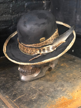 Load image into Gallery viewer, Vintage Rare Custom Hat , &quot;sounds dangerous , but I crave it”
