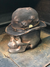 Load image into Gallery viewer, Vintage Rare Custom Hat , Black star bowler rock n roller
