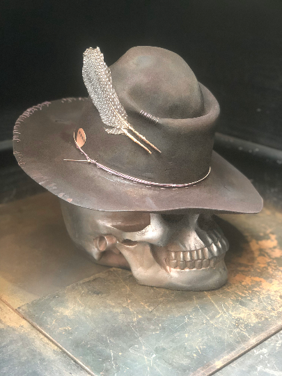 Vintage Rare Custom  cowboy hat ,   
