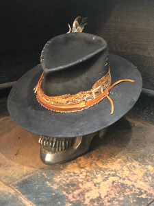 Vintage Rare Custom Hat , "Broke from my head down"