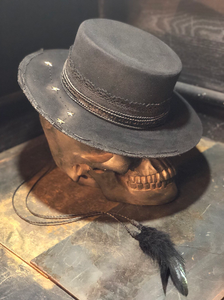 Vintage  rare custom hat , "fire cocktail "