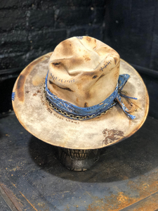 Vintage Rare Custom hat , "Rolling Again"